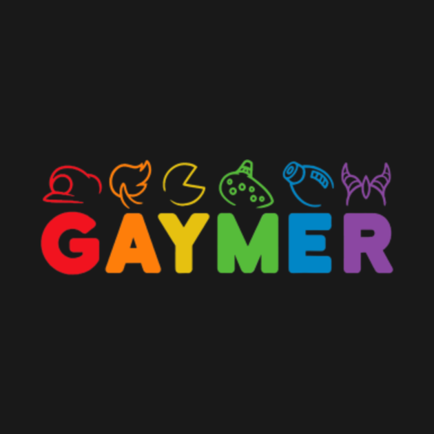 Gaymer Pride Lgbt Funny Gamer Lgbt T Shirt Teepublic 9238