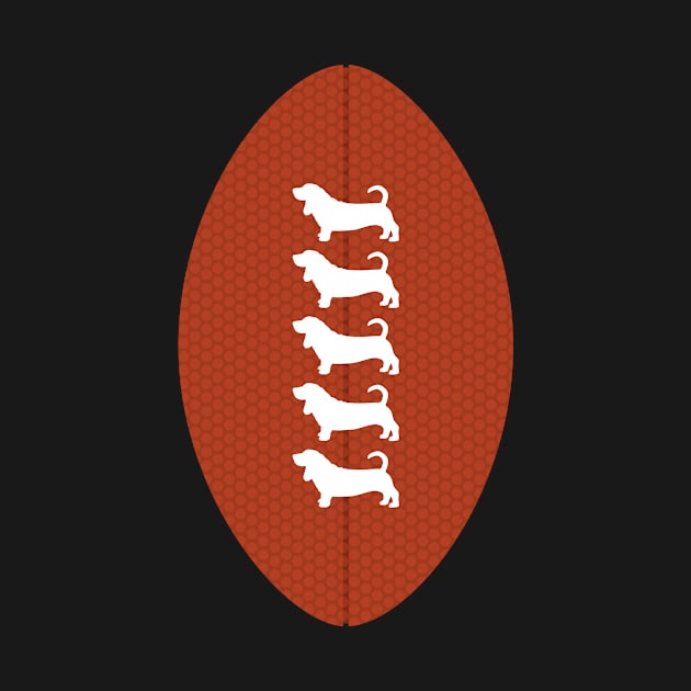 Basset Hound Football by sqwear