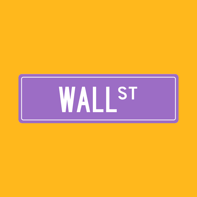 Wall st purple by annacush