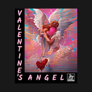 Valentine's Day Angel, AI created T-Shirt