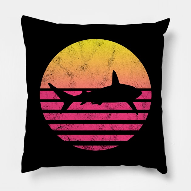 Mako Shark Merch Pillow by JKFDesigns