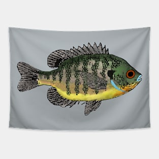 Bluegill Sunfish Tapestry