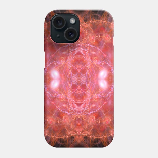 Fiery jewels fractal beauty Phone Case by hereswendy