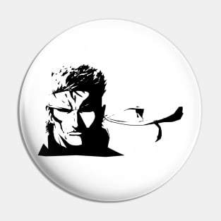 Solid Snake Pin