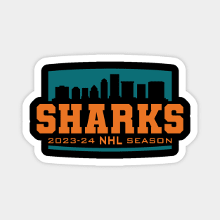 Sharks Hockey 2023-24 Magnet