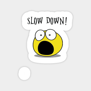 SLOW DOWN ! Magnet