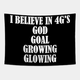 I believe motivational t-shirt gift idea Tapestry