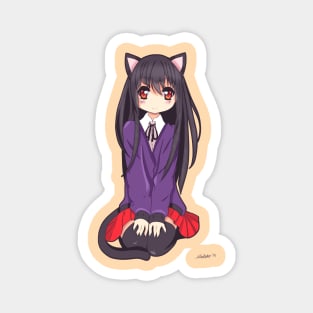 Neko Girl Magnet