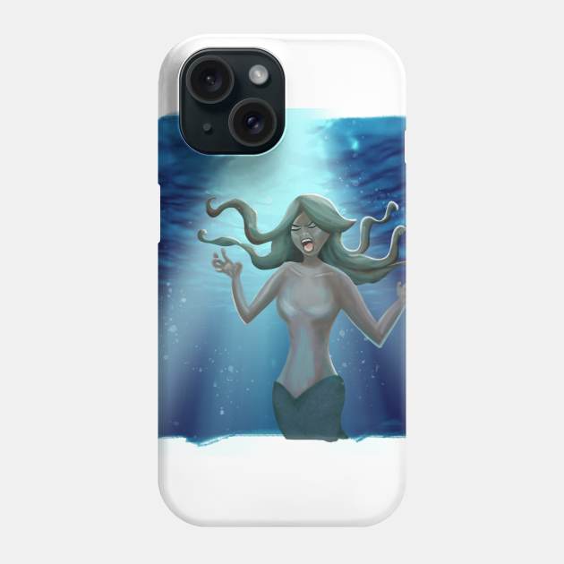 Mermay Day 26 Phone Case by hollydoesart