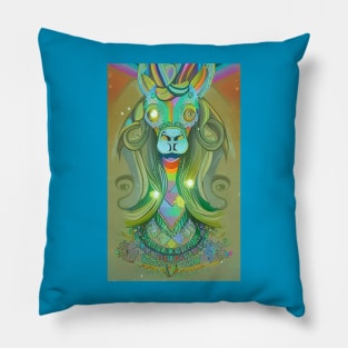 Pattern Llama Unicorn Pillow