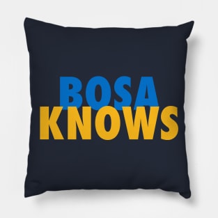 Bosa Knows Pillow