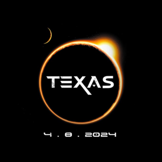 Texas Totality 4.08.2024 Total Solar Eclipse 2024 by SanJKaka