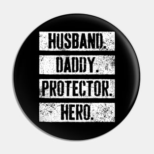 Father's Day Husband Daddy Father Pin