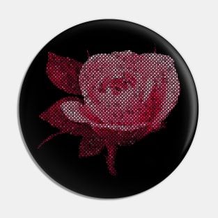 wonderful pink rose, red, roses, flower, tile Pin