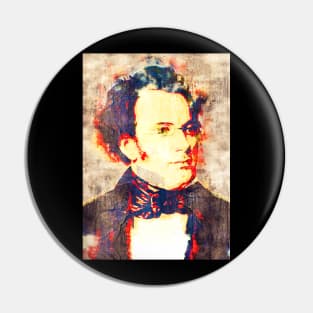 Franz Schubert Pop Art Pin