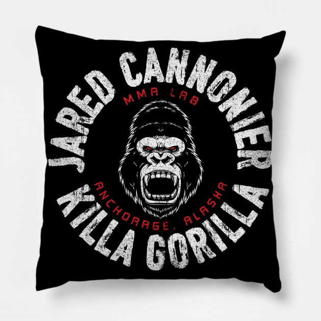 Jared Cannonier Pillow by huckblade