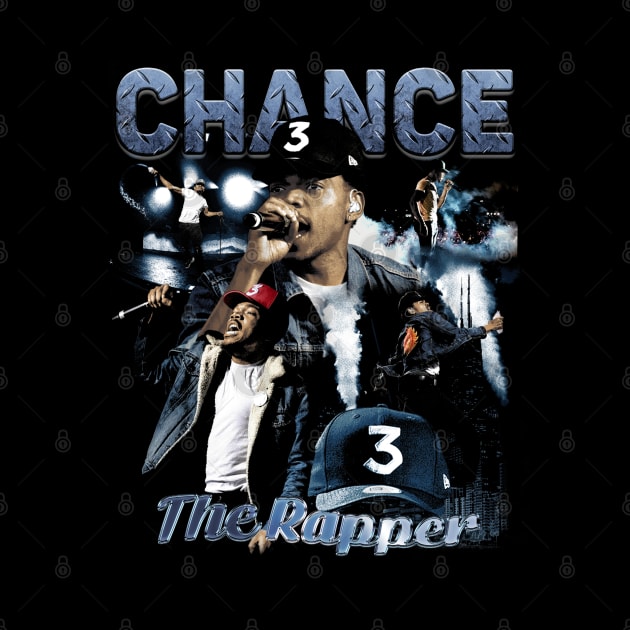 Chance The Rapper Vintage by Richard Michaud Art