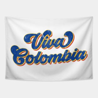 Viva Colombia - Colombian Independence Day Tapestry