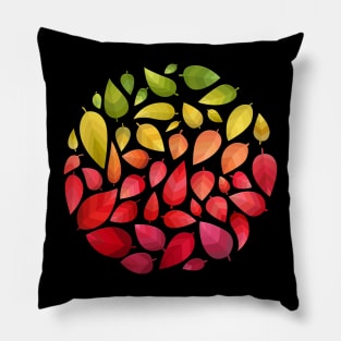 Autumn Gradient (Transparent) Pillow