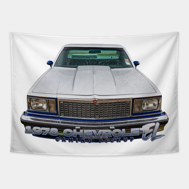 1978 Chevrolet El Camino Pickup Tapestry by Gestalt Imagery