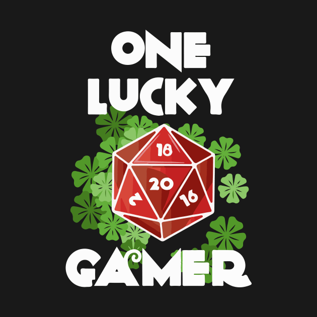 Dungeons & Dragons - One Lucky Gamer - D20 DnD Dice Set by MeepleDesign