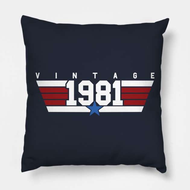 Vintage 1981 Aviator Pillow by Styleuniversal