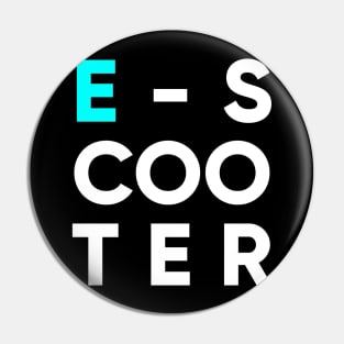 e-scooter Pin