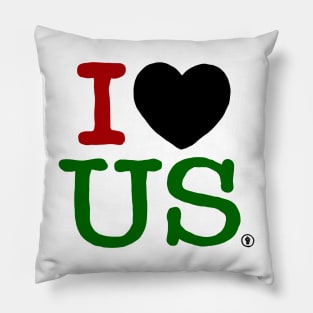 I Love Us Pillow