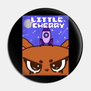 Little Cherry in space Pin
