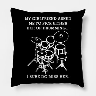 Choose Drums Pillow