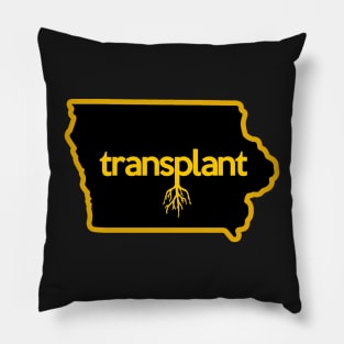 Iowa Transplant Sticker Pillow