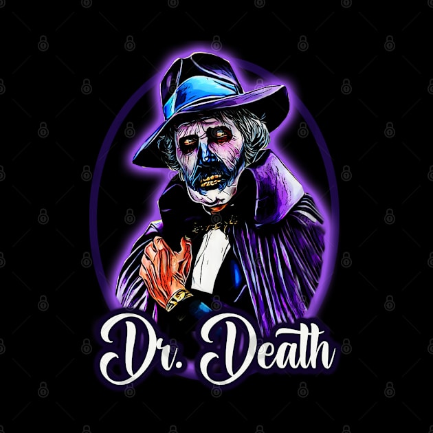 Dr. Death T-Shirt - Embrace the Dark Side of Style by Pixel Draws