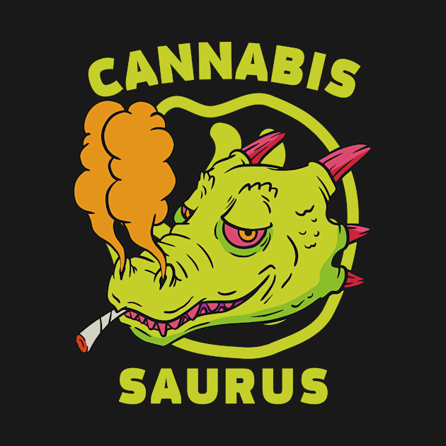 Marijuana Cannabissaurus by A -not so store- Store