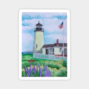 New England Lighthouse Magnet