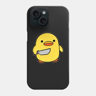 duck with knife Phone Case