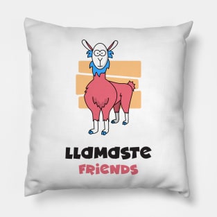Namaste Friends Pillow