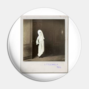 Old Ghost Kid Photos | Secret Vintage Polaroid Ghost Child | Cute Scary Classic Retro Portrait | Ghost Boy Pin