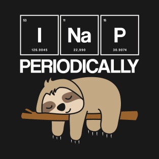 Physics Periodically Nap Science T-Shirt
