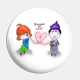 Sound of love Pin