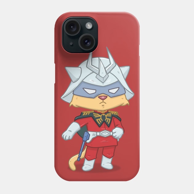 Three Times Faster Than A Regular Kitty! Phone Case by ShelboBaggins