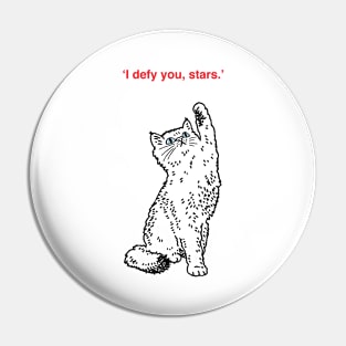 Shakespearean Cats (No.2) Pin