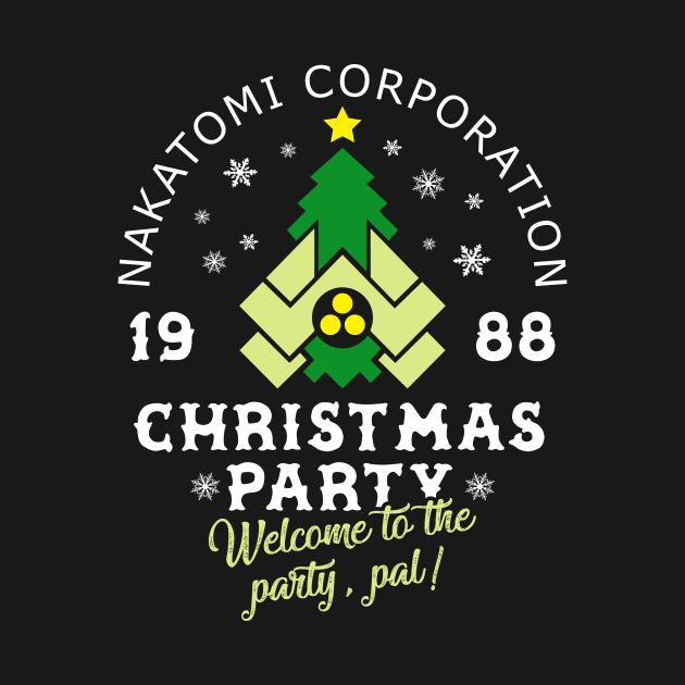 Die Hard Nakatomi Corp Christmas Party by Rebus28