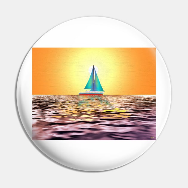 Sailing Away Pin by danieljanda