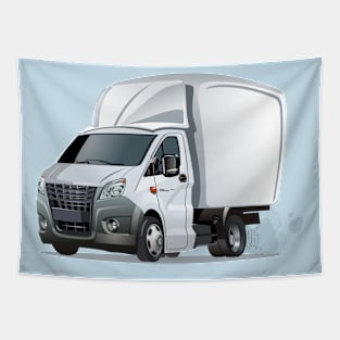 Cartoon truck Tapestry