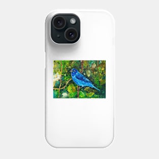 Blue bird Phone Case