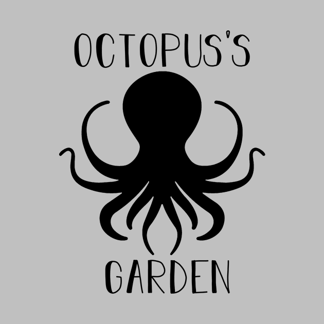 Octopuss Garden, black by Perezzzoso