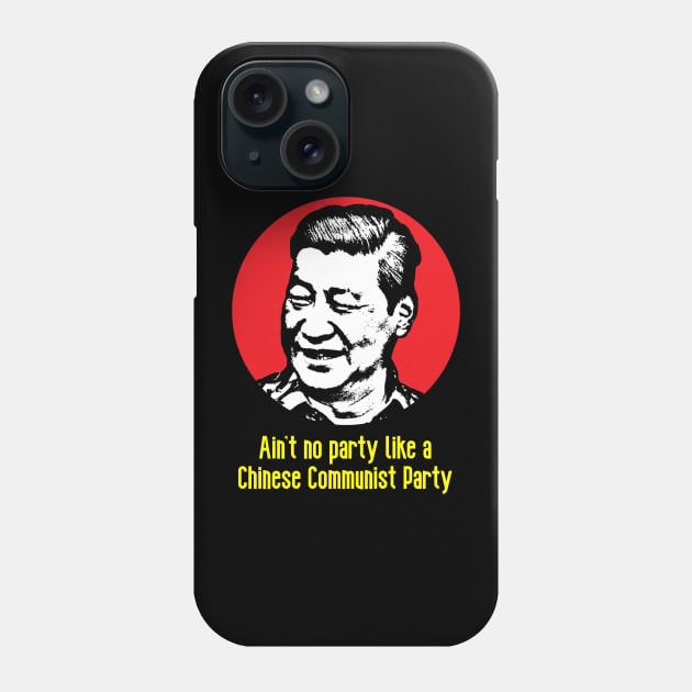 Xi Jingping Stencil Phone Case by RevolutionInPaint