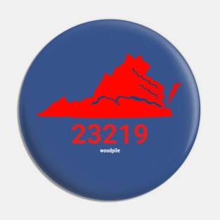 Richmond Virginia Zip Code Pin