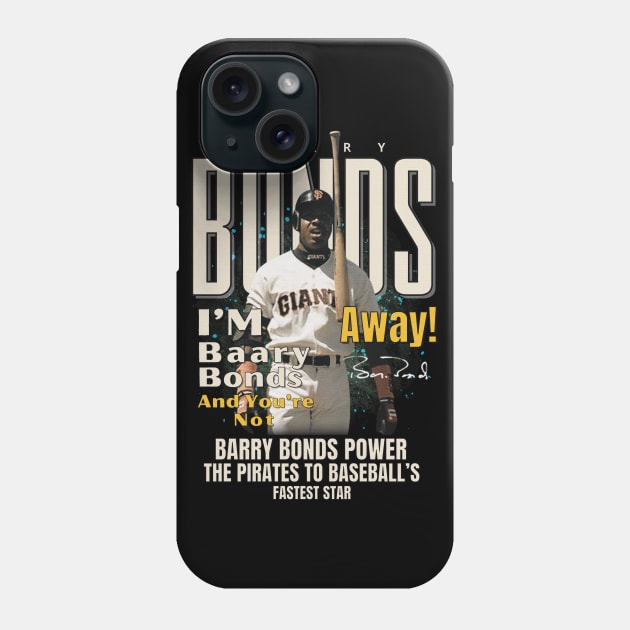 Barry Bonds Original Aesthetic Tribute 〶 Phone Case by Terahertz'Cloth