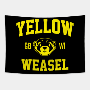 Yellow Weasel Tapestry